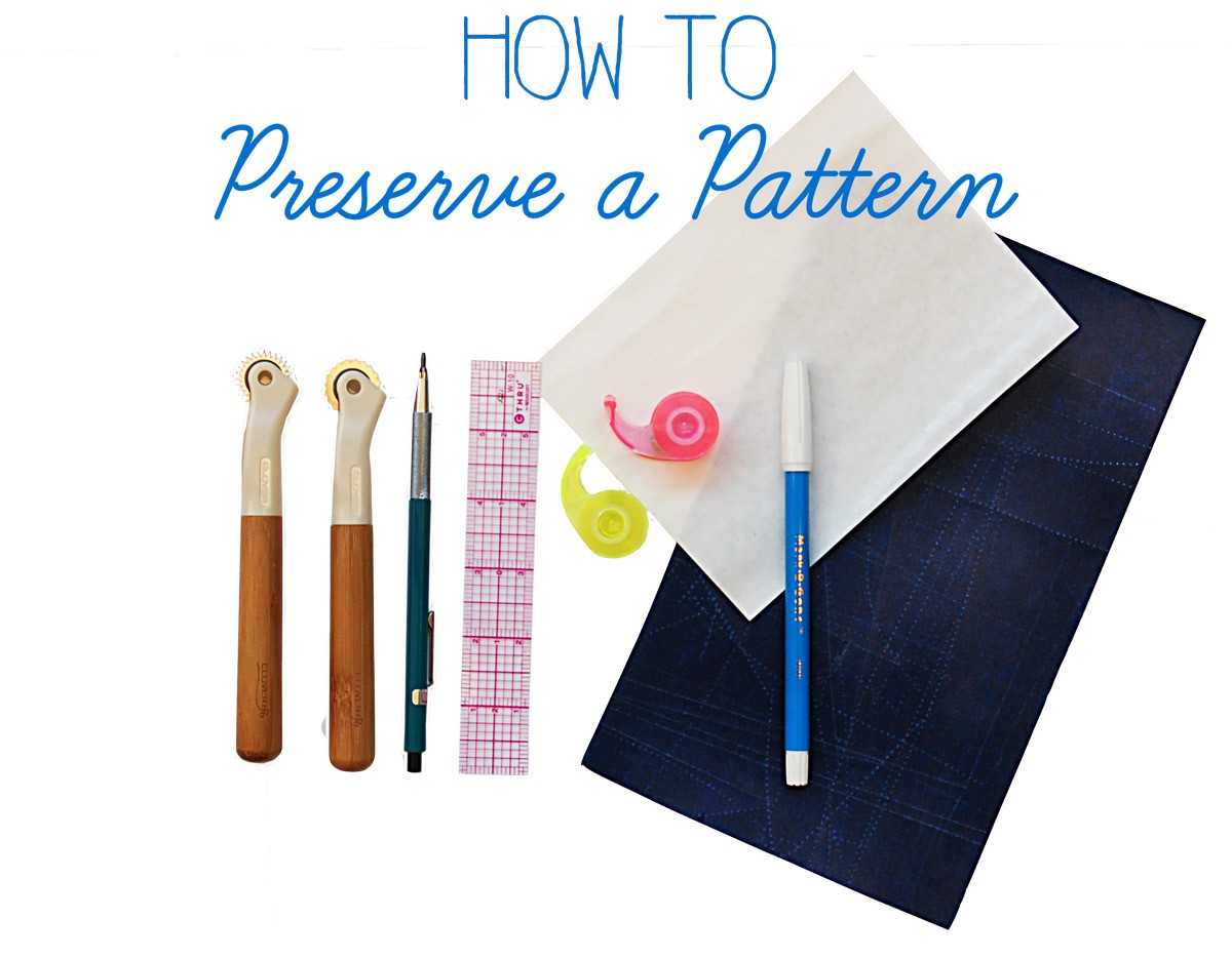 How to Preserve a Pattern: Introduction, Blog