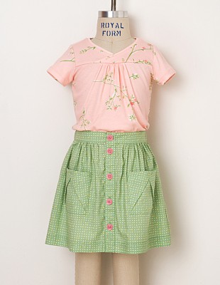 OS020HS Hopscotch Skirt, Knit Top + Dress