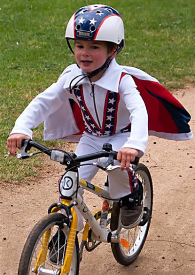 Evel-on-his-pushbike