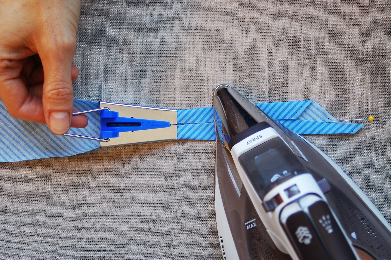 De Markt Single/Double Fold Bias Tape Maker Tool Sewing Binding Kit Set DIY Sewing Bias Tape Makers for Quilt Binding 