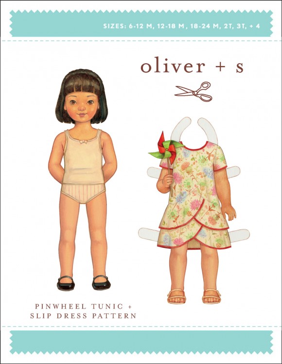 Pinwheel Tunic + Slip Dress Sewing Pattern