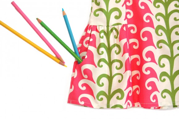 Oliver + S Seashore Sundress Pocket Detail