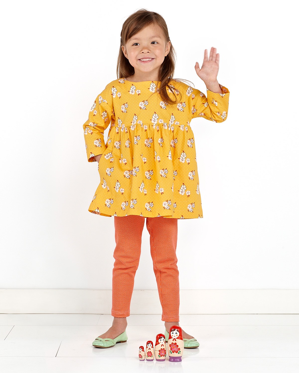 Introducing the Playtime Dress, Tunic + Leggings Sewing Pattern