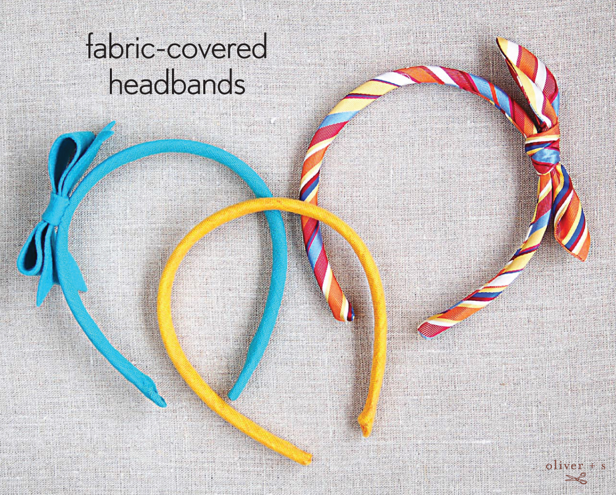 How To: Fabric-Covered Headbands, Blog