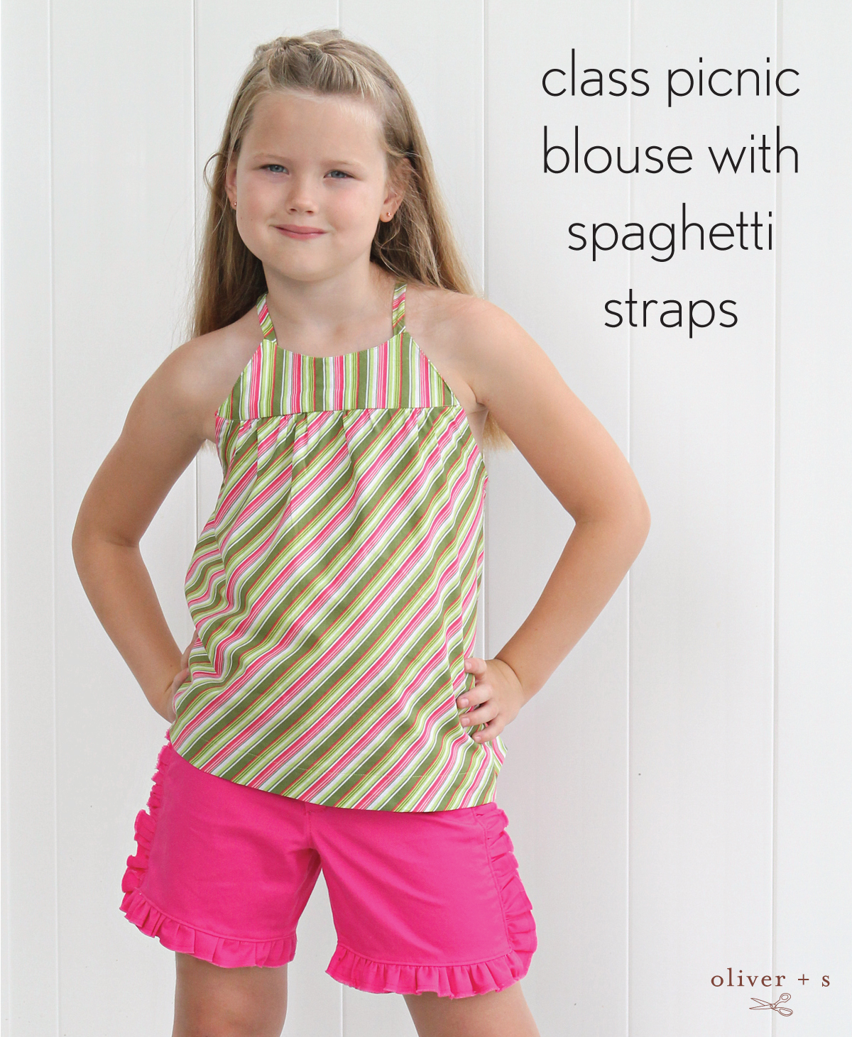 Spaghetti Strap Top Pattern - Our First Summer Project