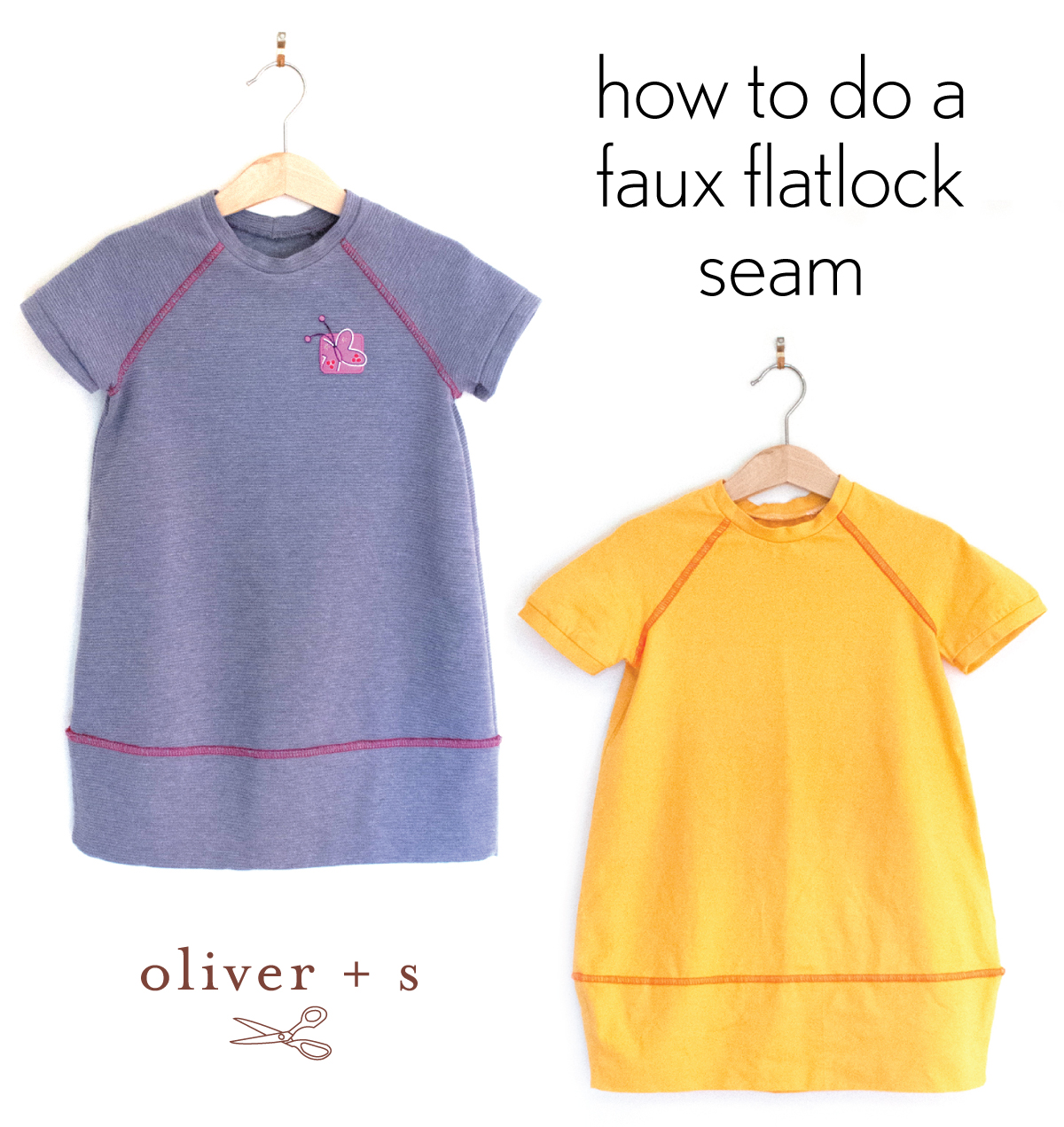 serger flatlock stitch Archives - over the edge