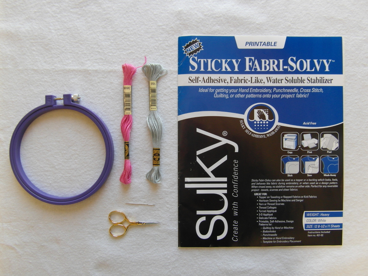 Everything You Ever Wanted to Know about Sulky Sticky Fabri-Solvy - Shiny  Happy World