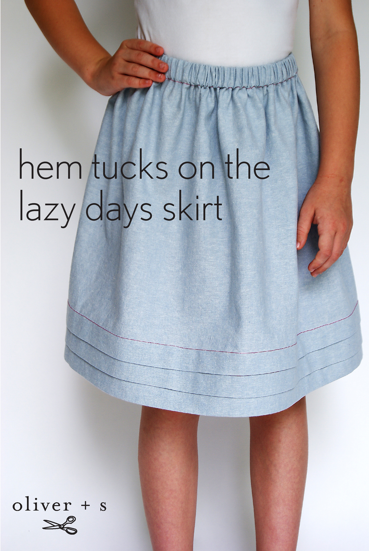 Adding Hem Tucks to the Lazy Days Skirt | Blog | Oliver + S