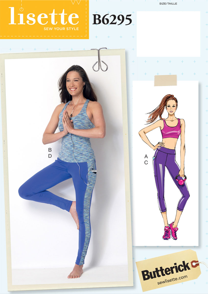 Introducing the Lisette B6295 Athletic Wear Pattern, Blog
