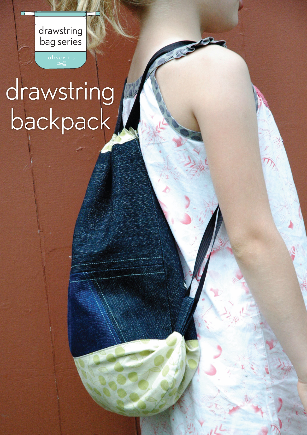 Drawstring Backpack {Sewing Tutorial}