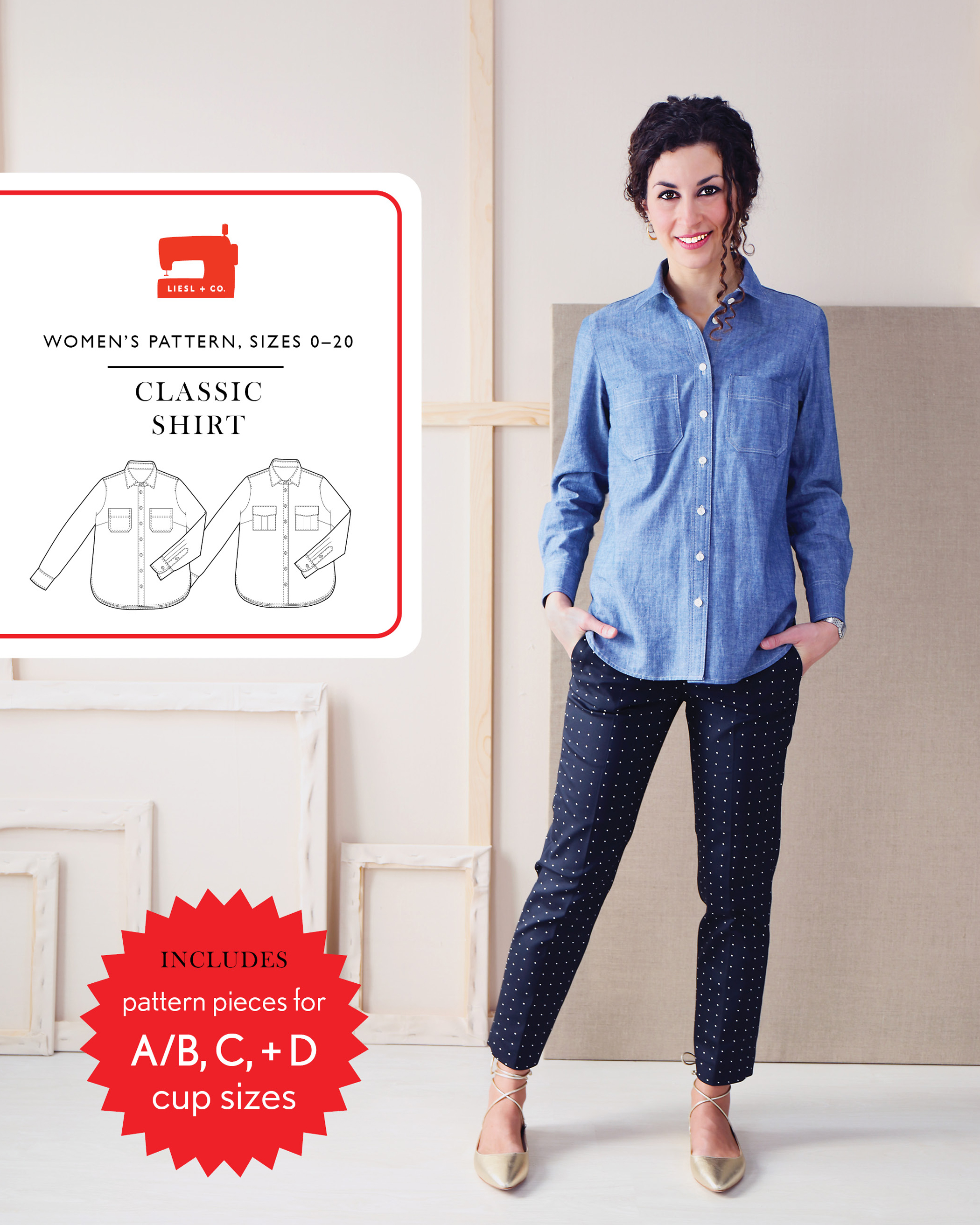 Sewing Pattern for Womens Top in Misses Sizes 8 to 20, Easy Sew