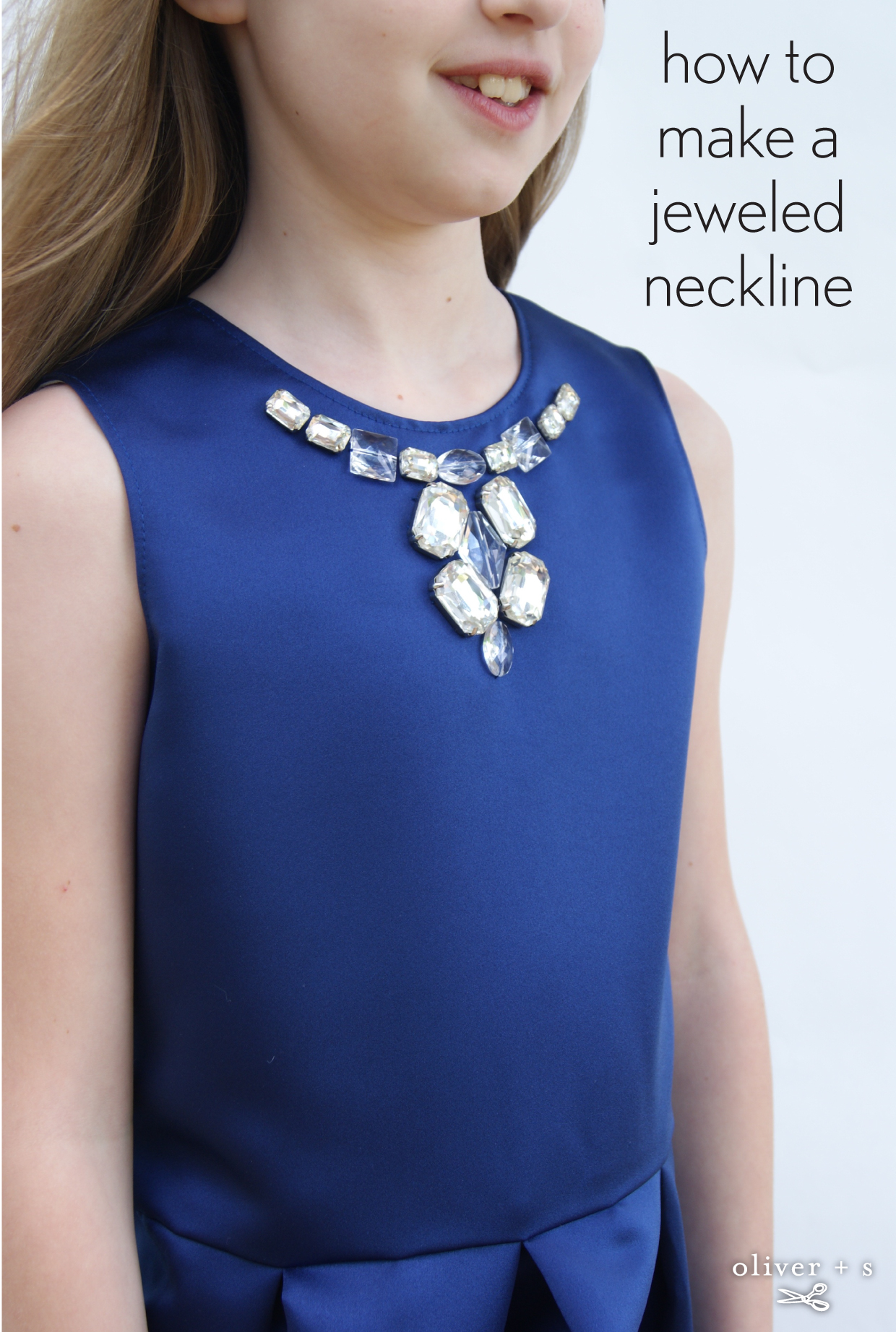 How to Make a Jeweled Neckline | Blog | Oliver + S