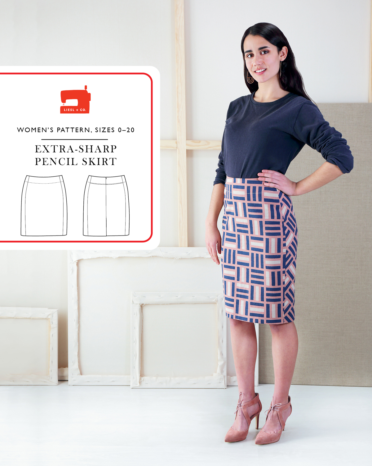 Introducing the Liesl Co. Extra Sharp Pencil Skirt Sewing Pattern Blog Oliver S