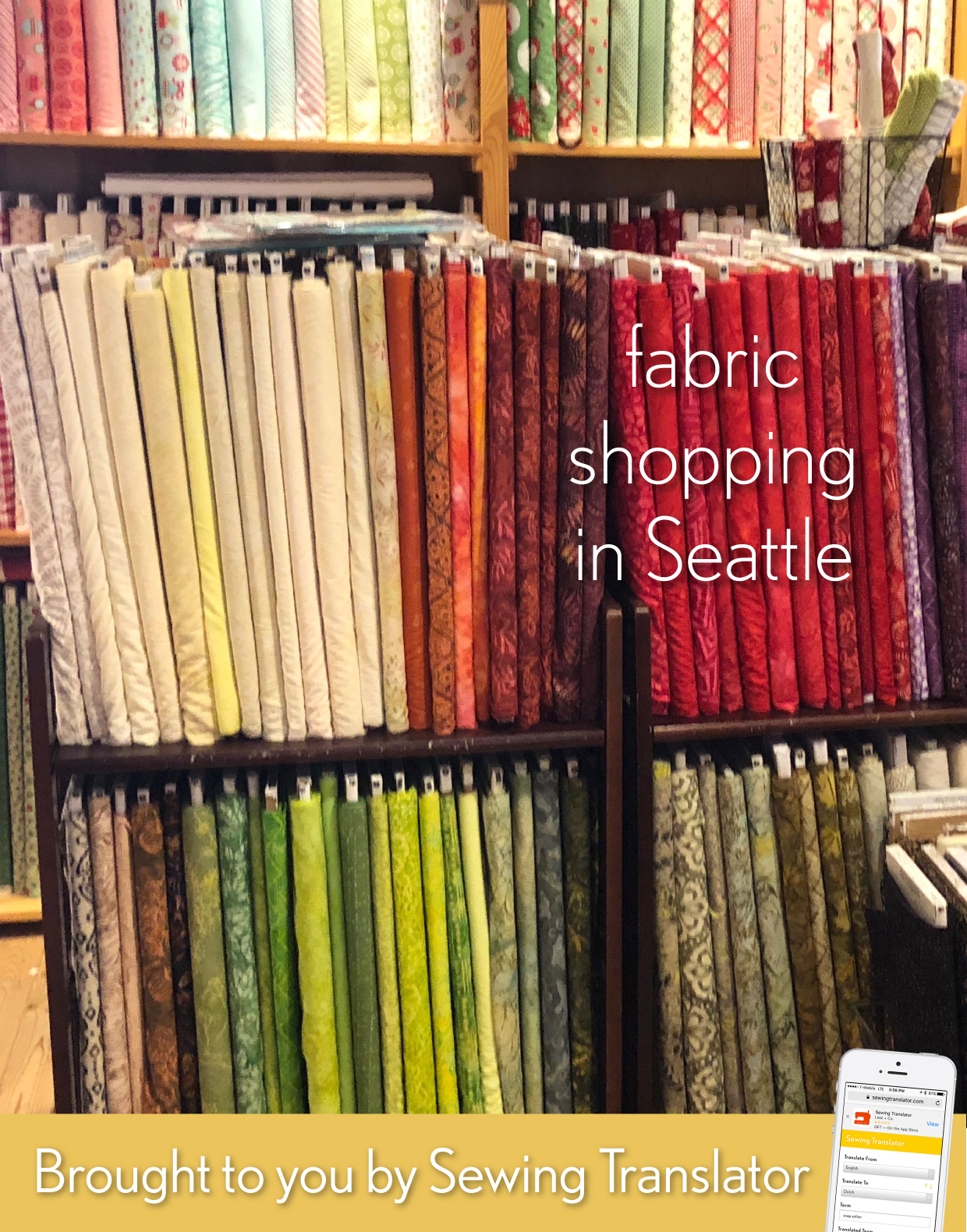 Fabric Shopping In Seattle Blog Oliver S