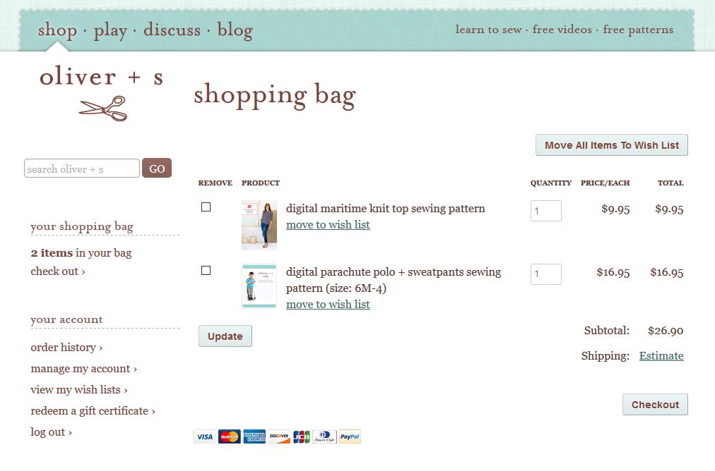 Pin on Wish List Shopping Bag