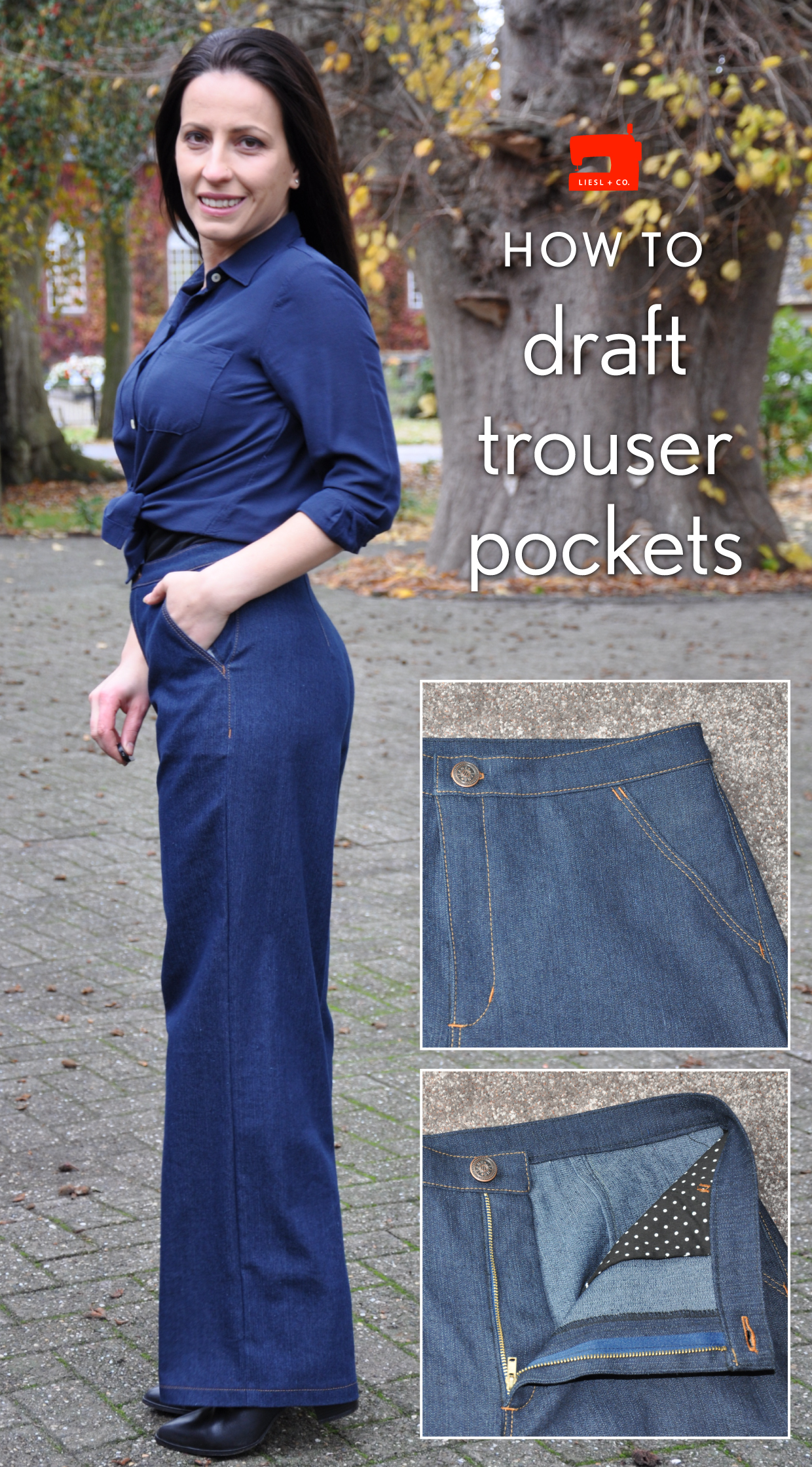 How To Draft A Simple Skirt Pattern With Inner Facing And No