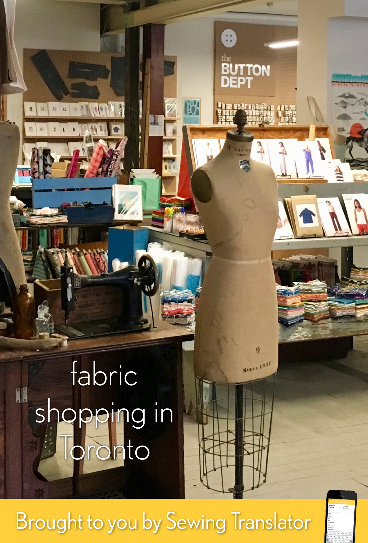 Fabric Shopping in Toronto, Blog