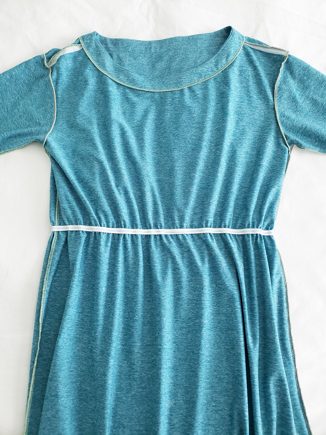 Adding Elastic to the Waist of a T-Shirt Dress, Blog