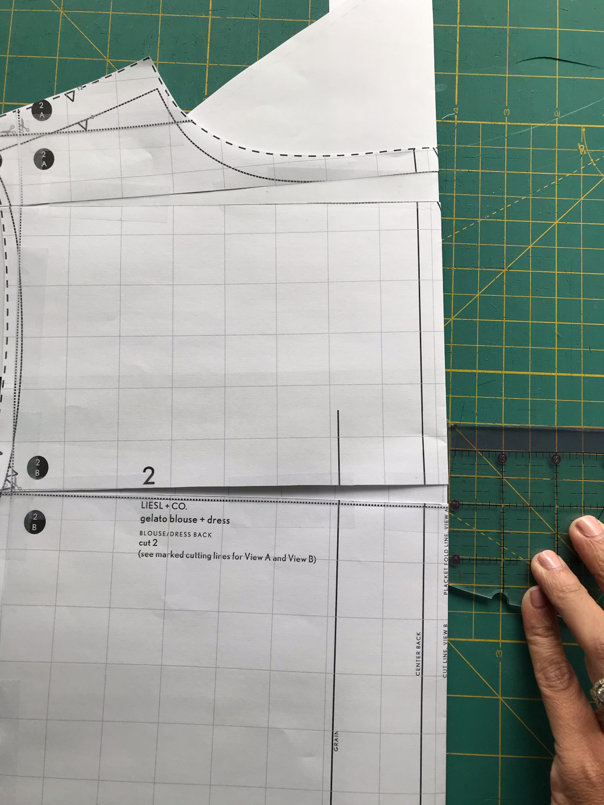 How to Create a Center Back Placket (in a garment without a Center Back Seam)  – Part 1