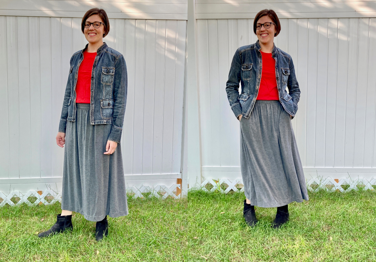 Sew + Tell: Beth's Jersey Everyday Maxi Skirt | Blog | Oliver + S