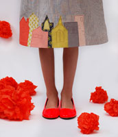 Oliver + S Raw Edge House Applique