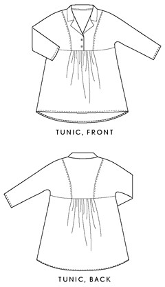 late lunch tunic sewing pattern