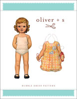 digital bubble dress sewing pattern