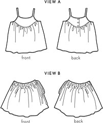 swingset tunic + skirt sewing pattern