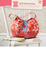 digital split personality reversible bag sewing pattern
