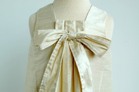 Birthday Party Dress in dupioni