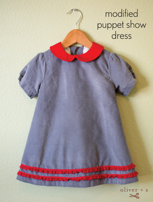 Customizing With Oliver + S Modified Puppet Show Dress Blog Oliver + S