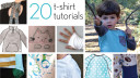 20 t-shirt tutorials that use Oliver + S and Liesl + Co. patterns