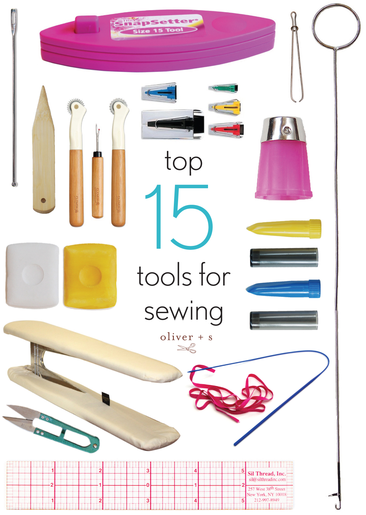 Top Fifteen Tools for Sewing Blog Oliver + S