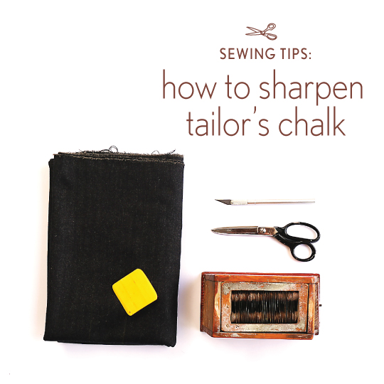 Tool Tuesday: Tailor's Chalk, Blog