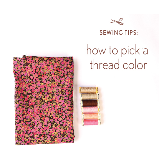 How to Pick a Thread Color