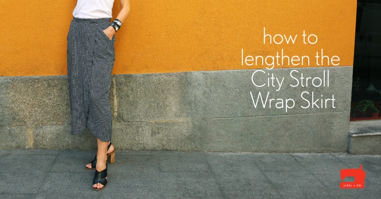 How to Lengthen the City Stroll Skirt