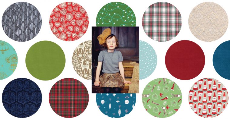 Holiday fabrics for Oliver + S sewing patterns