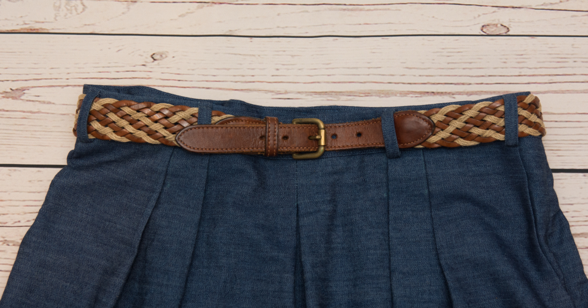 Leather Belt Loop With Stitched Edge - Belt Designs