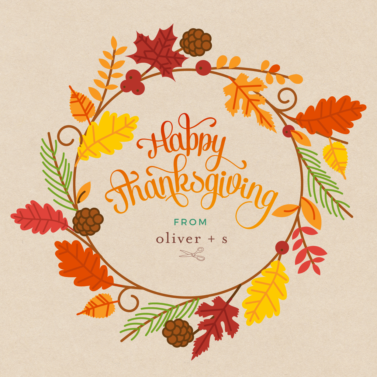 Happy Thanksgiving! | Blog | Oliver + S