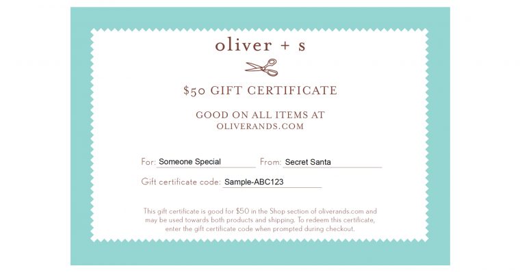 Gift Certificates