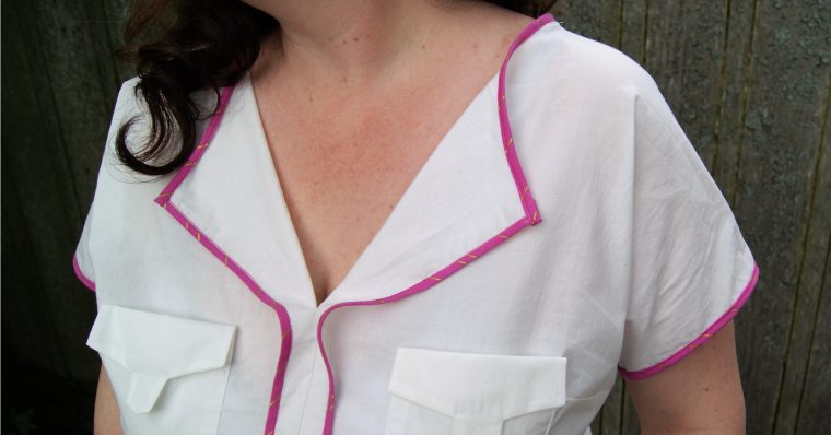 Liesl + Co. Weekend Getaway Blouse