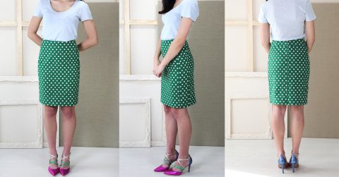 Liesl + Co. Extra-sharp Pencil Skirt