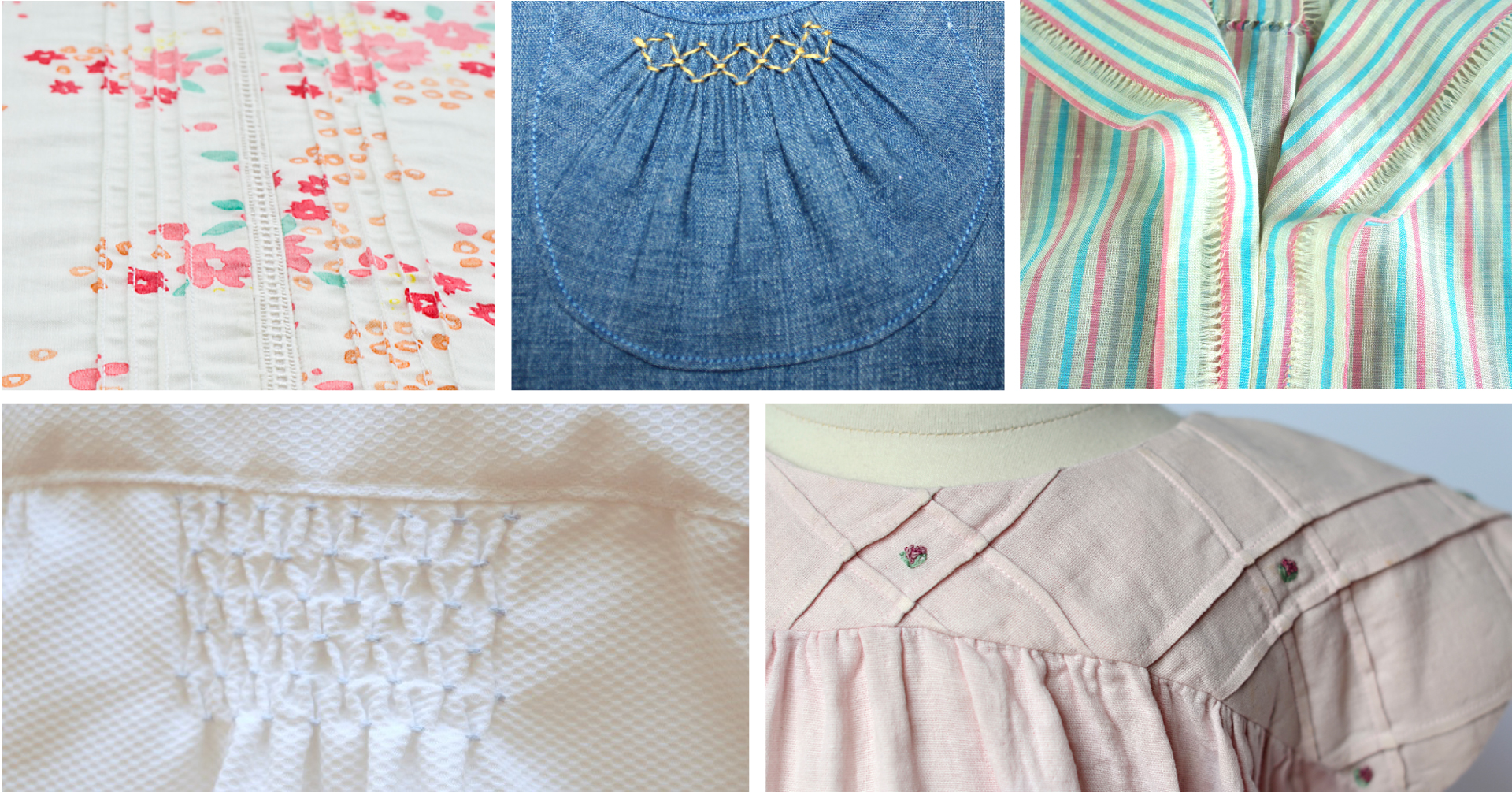 Five Heirloom Technique Tutorials Blog Oliver + S