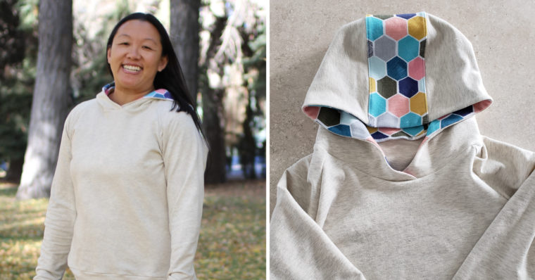 Liesl + Co. Neighborhood Hoodie as a pullover