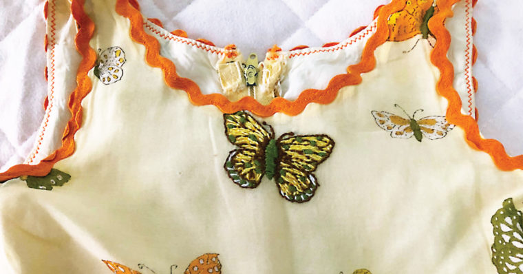 Liesl's butterfly dress, a sew story