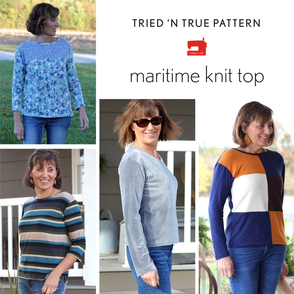 Tried and True Pattern: Liesl + Co. Maritime Knit Top | Blog | Oliver + S