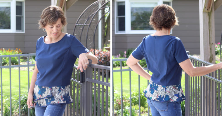 Liesl + Co. Rush Hour Blouse