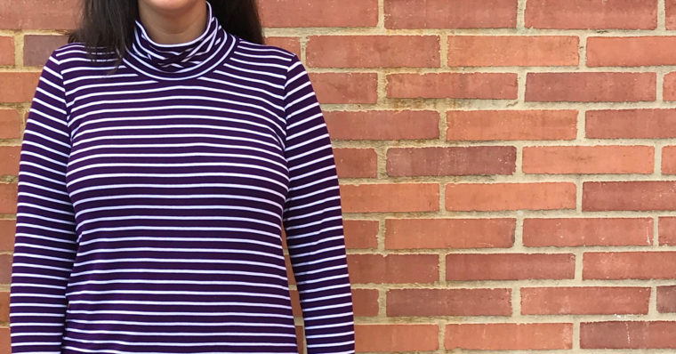 How to Draft a Turtleneck Using Any T-Shirt Pattern, Blog