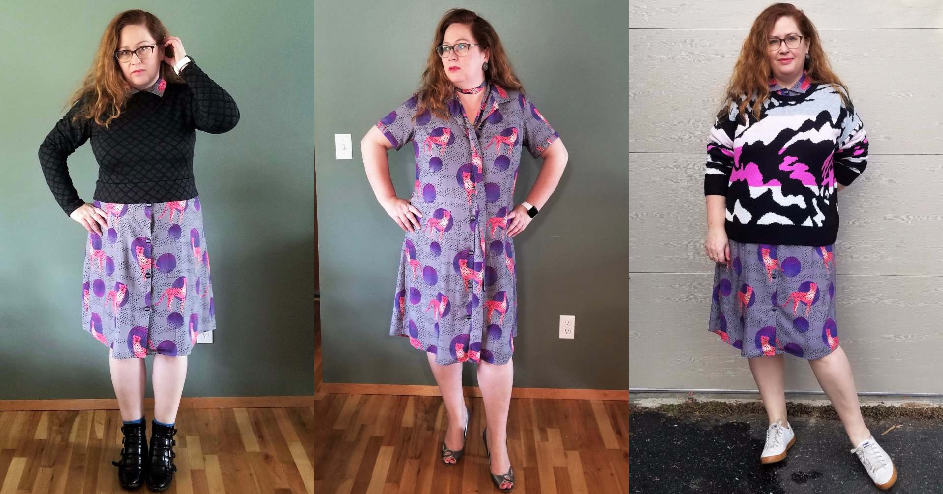 10 Ways to Style a Lularoe Carly Dress, fashion, style, plus size fashion