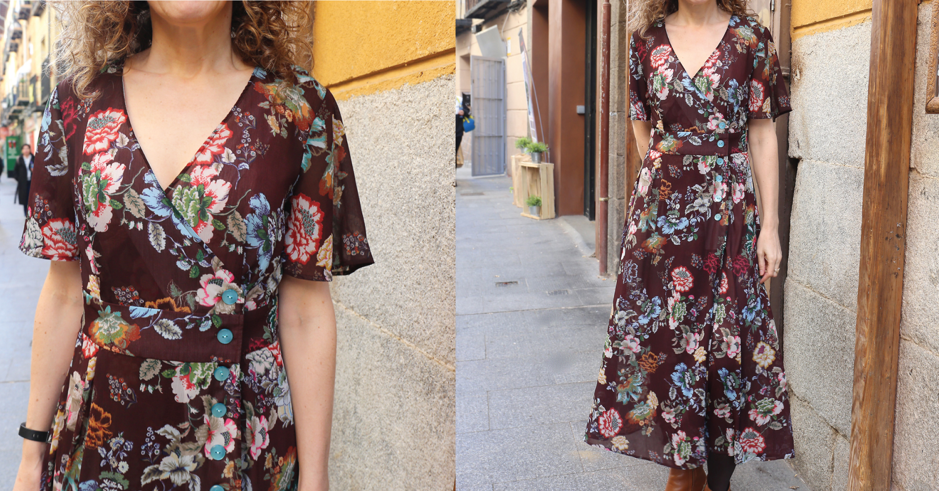 Liesl's Floral Saint-Germain Wrap Dress | Blog | Oliver + S